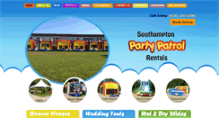 Desktop Screenshot of partyrentalsinmact.com